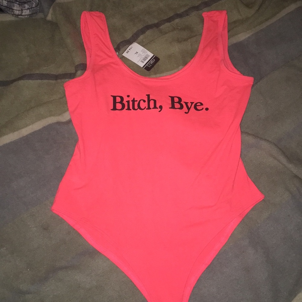 Rue 21 graphic body suit